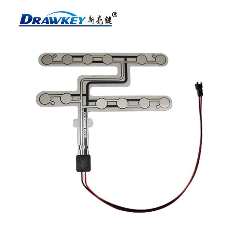 按摩椅重量薄膜開(kāi)關(guān),薄膜型觸點(diǎn)傳感器,壓力傳感器 薄膜